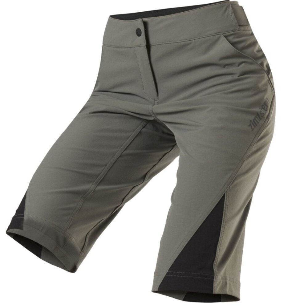 Zimtstern StarFlowz Evo MTB-Shorts Women - Gun Metal/Pirate Black